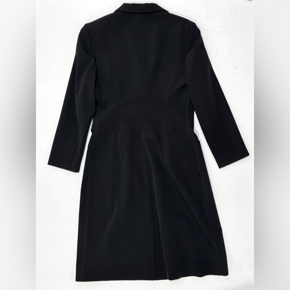 Prada Elegant Black Women's Coat size EU 44 - Picture 4 of 4